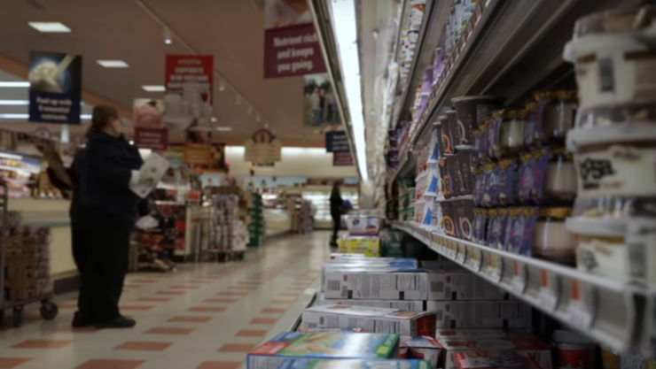 “Hasta donde sabemos, en ninguna de nuestras tiendas hay fantasmas” dijo el portavoz del supermercado. Imagen: Youtube