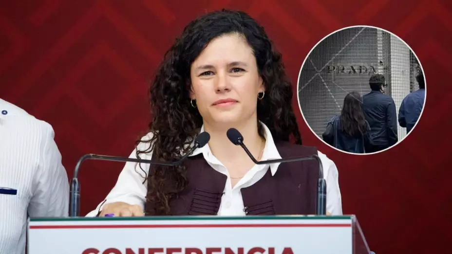 Luisa María Alcalde, dirigente de Morena.
