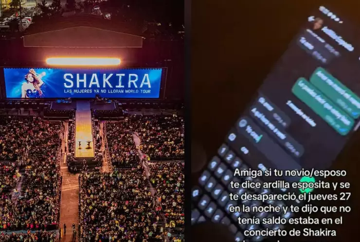 concierto de Shakira infiel