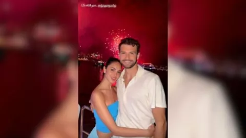 Eiza González y su novio celebran Año Nuevo juntos y desmienten separación