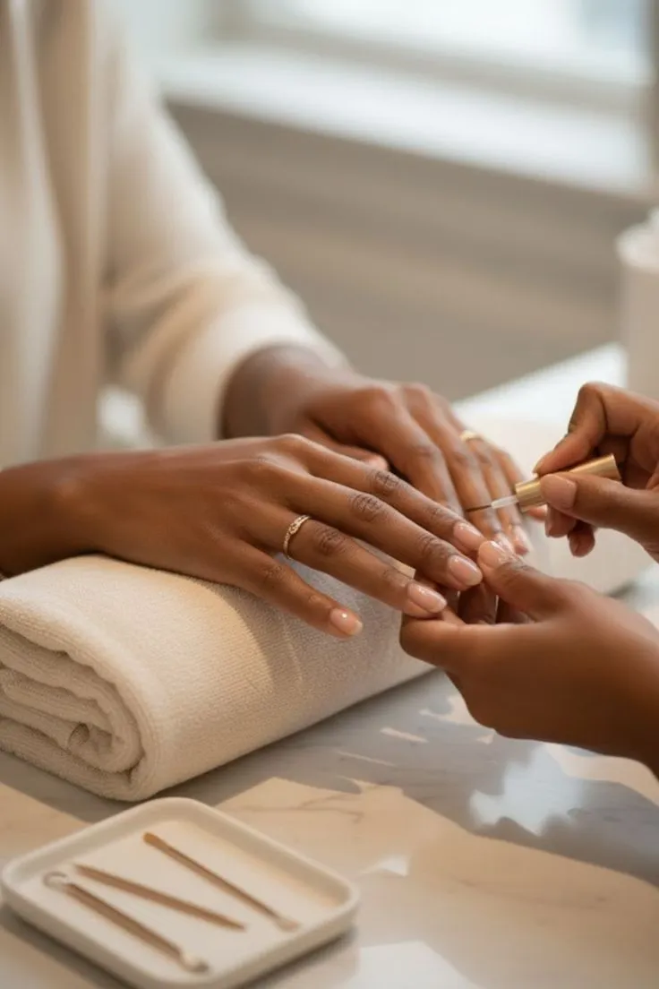 Cuánto gana al mes mujer pone uñas