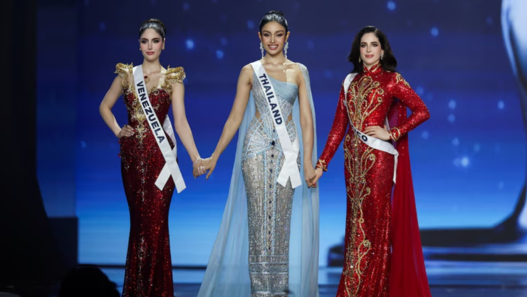 Miss Venezuela, Miss Tailandia y Miss México