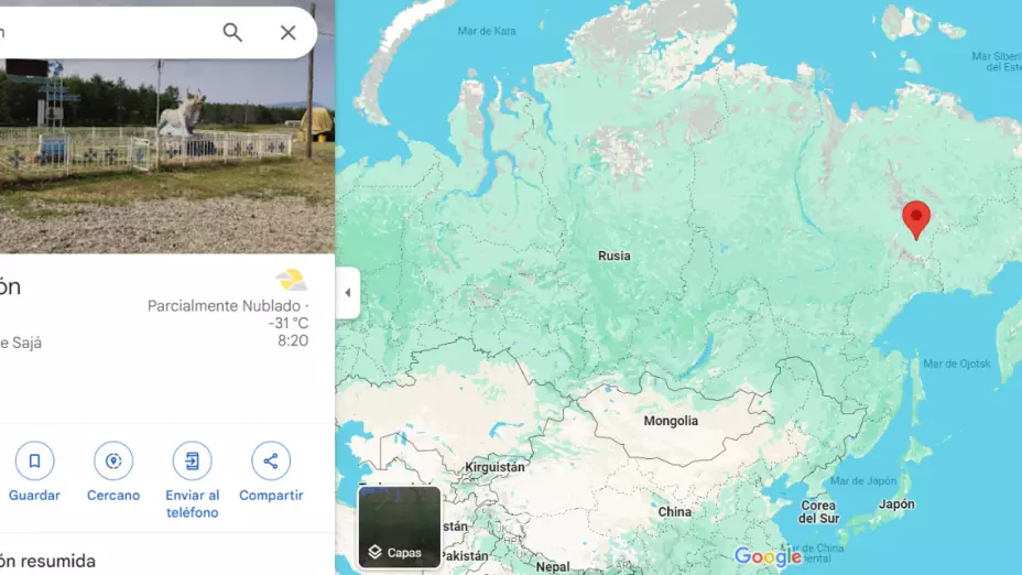 Este es el lugar habitado más frío del mundo, según la IA (Oymyakon)