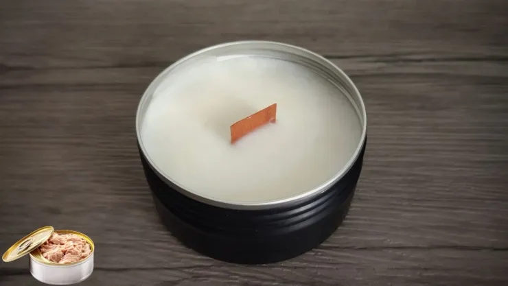 Ideas DIY Cómo crear un portavelas cálido a partir de latas de atún y broches de ropa.jpg