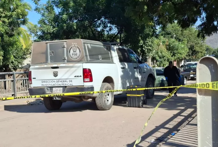 Pareja asesinada en el sector 7 Gotas, Culiacán