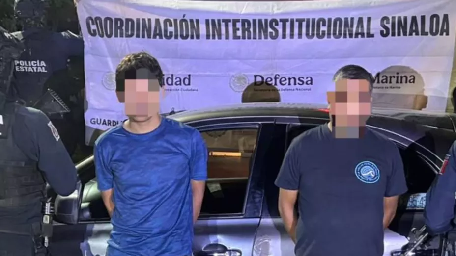 Detienen a dos hombres armados en Bacurimí, Culiacancito..jpg
