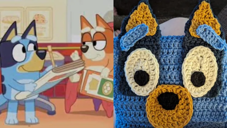 manualidades de Bluey