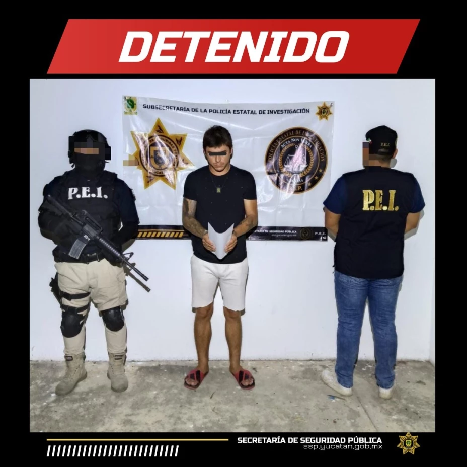 Vino desde Tijuana hasta Mérida y cometió GRAVE delito para después darse a la FUGA; hoy ha sido DETENIDO y se enfrenta a la justicia