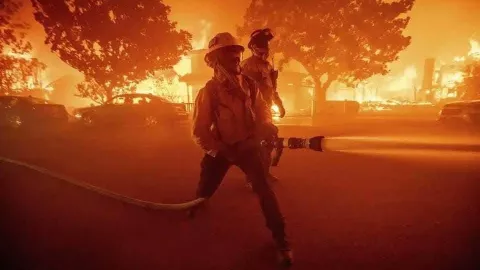 Declaran estado de emergencia en California por incendios forestales