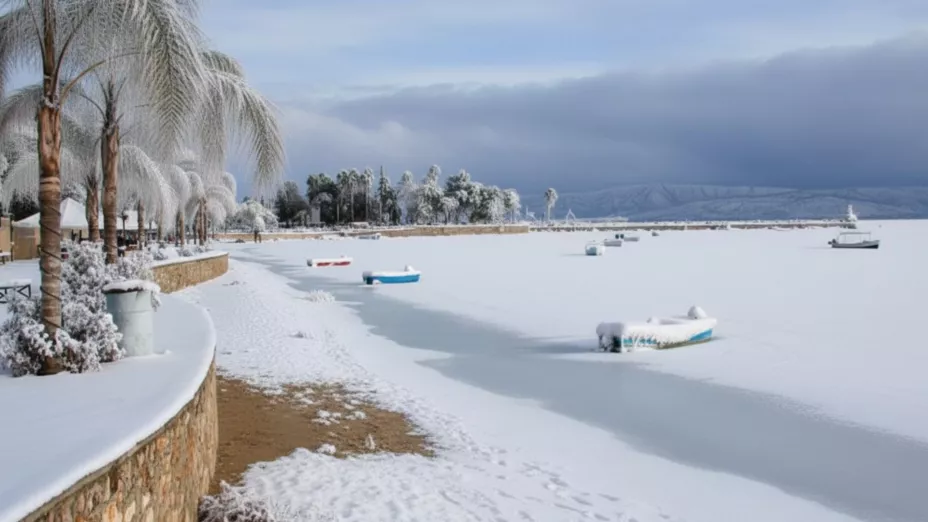¿A qué temperaturas mínimas tendríamos que estar para que se congele el Lago de Chapala?