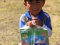 Entrega de juguetes en Xalostoc, Tlaxcala