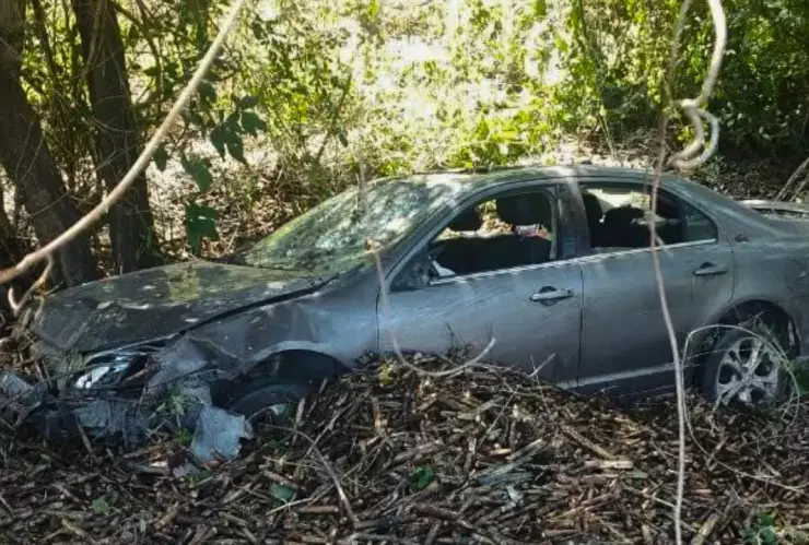 El accidente en la curva del Jícaro dejó dos personas lesionadas, entre ellas una menor