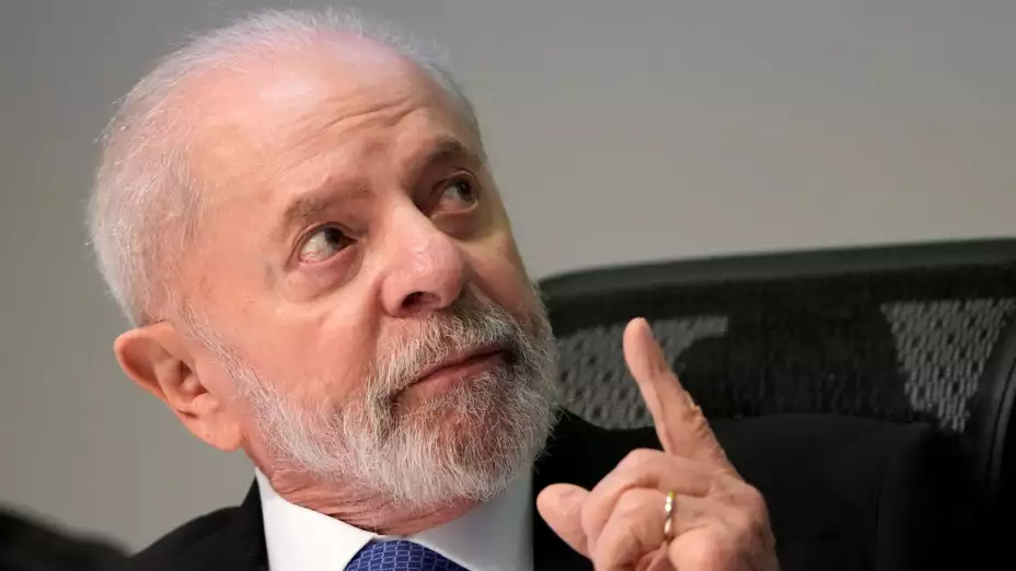 Luiz Inácio Lula da Silva, presidente de Brasil.