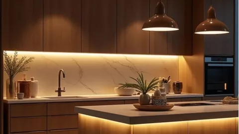 27 ideas de decoración con luces led: puedes instalarlas en techos, marcos o debajo de los muebles