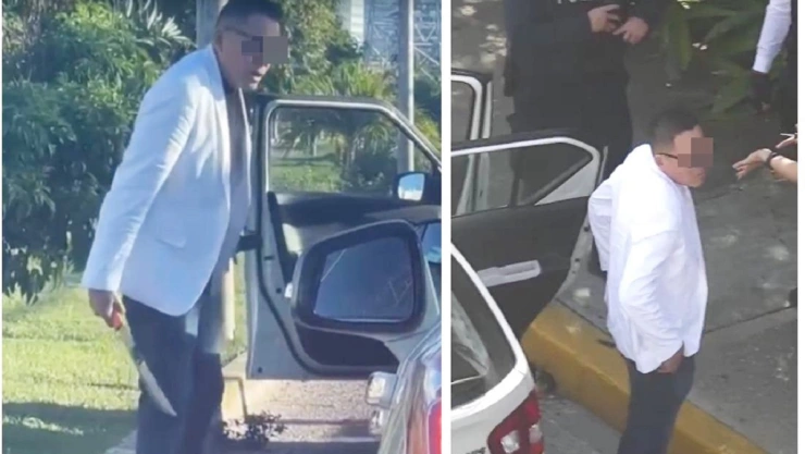 Lord Machete amenaza a conductora