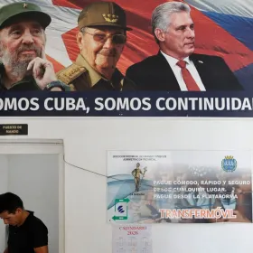 Dictador Miguel Díaz-Canel.