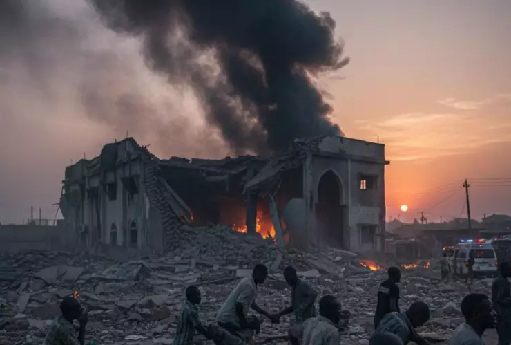 ¡Mientras rezaban! Explosión en templo sagrado deja al menos 7 fieles muertos antes de Navidad (VIDEO FUERTE) .jpg