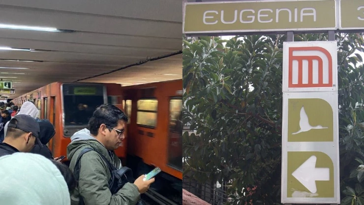 Metro Eugenia en CDMX