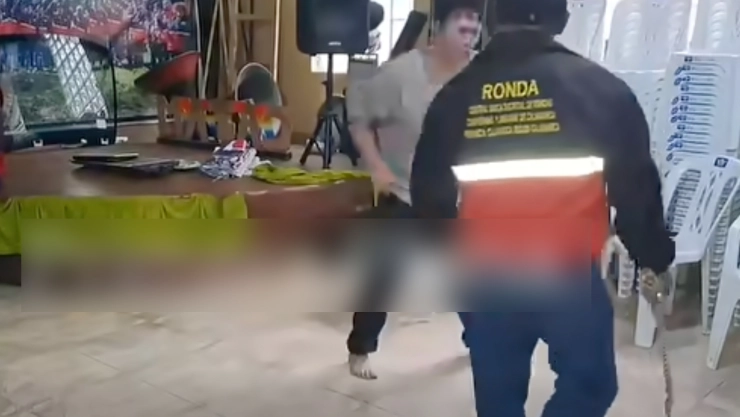 Video viral en Cajamarca Perú muestra castigo a hombre acusado de acoso