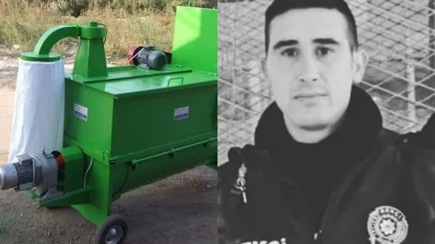 PolicÃa muere al caer en mezcladora