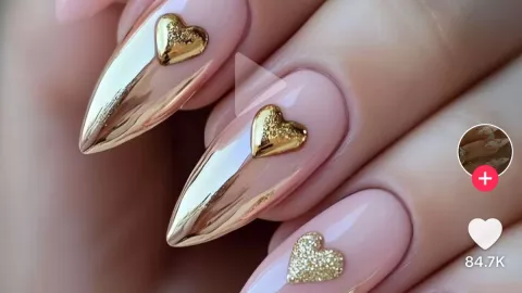 45 diseños de uñas para San Valentín en almendradas o cuadradas: son sencillas, elegantes y sutiles