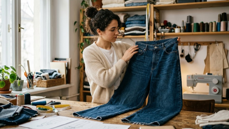 4 ideas para reciclar ropa vieja que ya no uses: transforma tus jeans anchos en otras prendas para mujer