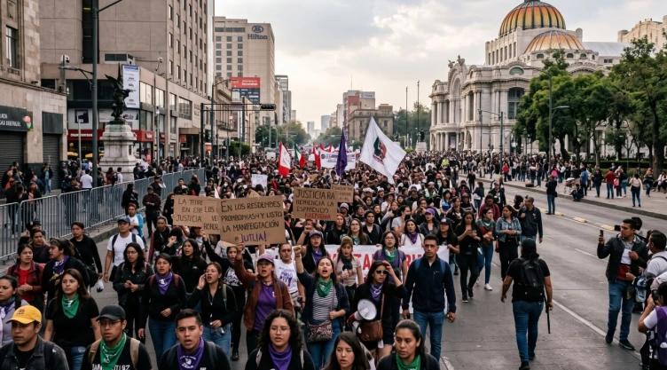 Marchas, calles cerradas y bloqueos hoy 23 de octubre en CDMX