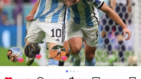 Messi posteo dos