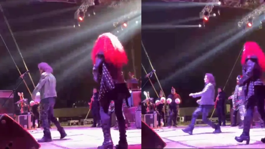VIDEO: Alex Lora cae en pleno concierto y genera preocupación