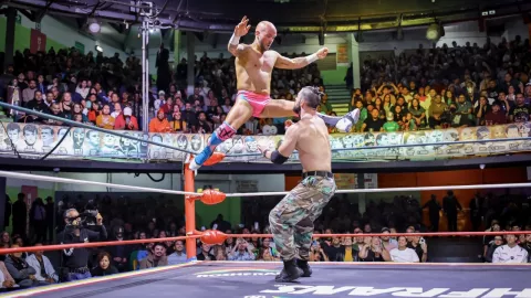 Lucha Libre en Parque Aztlán