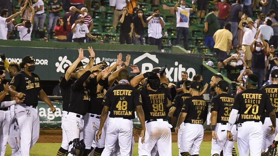 Leones de Yucatán campeones Zona Sur LMB.
