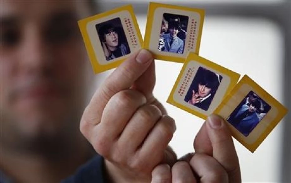 Fotos de los Beatles a color