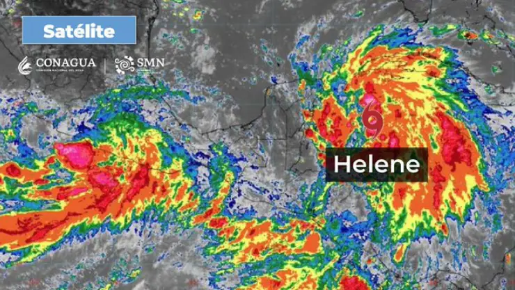 Tormenta tropical Helene_ Esta es la HORA exacta en la que se convertirá en HURACÁN