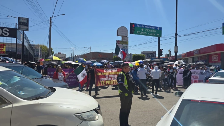 cierres viales en Puebla hoy 11 de octubre de 2024