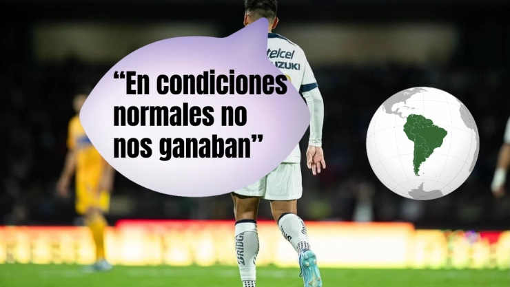 Dejó Pumas UNAM y hoy causa polémica en Sudamérica: “En condiciones normales no nos ganaban”