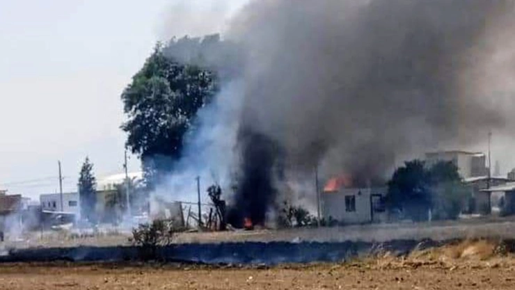 Se registra explosión de polvorín en Coronango, Puebla