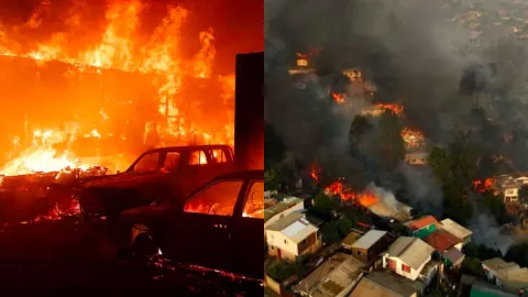 ¿Qué provocó el incendio forestal que cobró la vida de más de 60 personas en Chile?