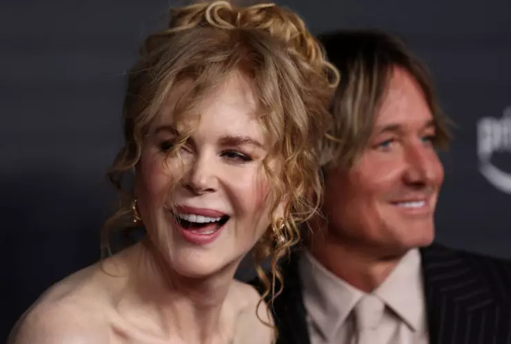 Nicole Kidman y Keith Urban felices