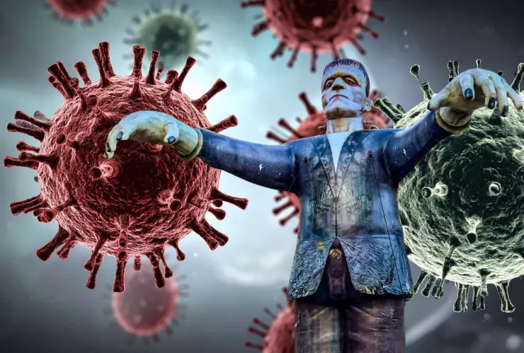 ¿Qué se sabe de la variante Frankenstein de COVID-19?