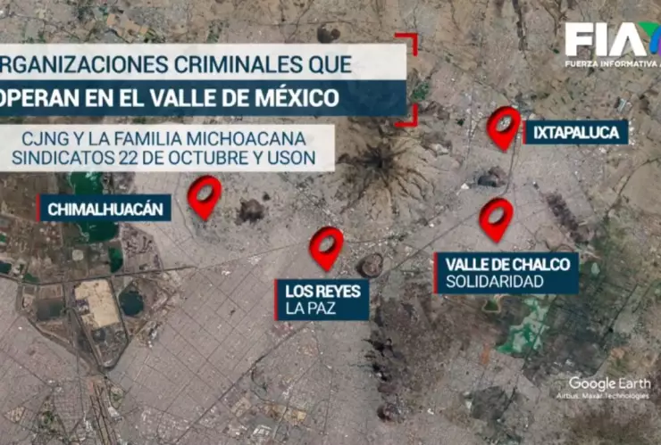 Las organizaciones criminales que operan en CDMX y Edomex, donde extorsionan por agua