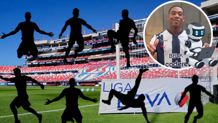 ¿Está Anthony Martial? Las 7 máximas figuras que pasaron por la Liga BBVA MX, según la IA