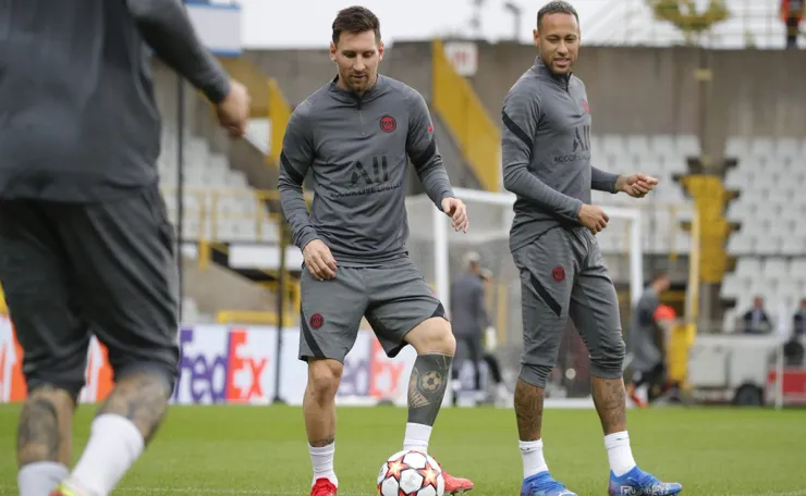 Messi y Neymar