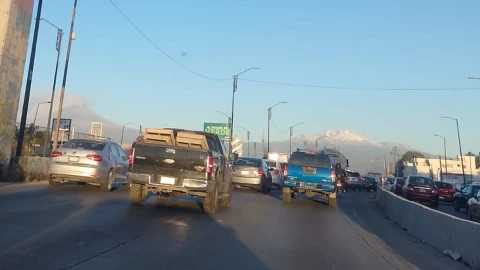 cierres en el Periférico Ecológico por obras en la Atlixcáyotl