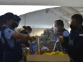 Respetando las normas sanitarias, nada nos impidió verlos felices