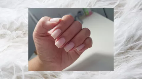 Uñas cortas cuadradas