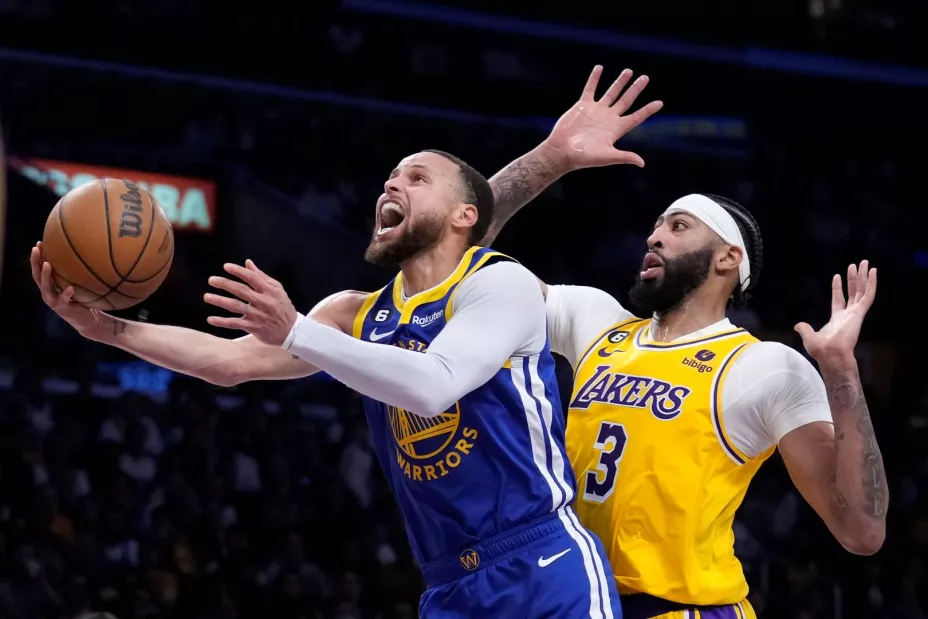 Warriors Golden State Stephen Curry Lakers de Los Ángeles Anthony Davis 2023