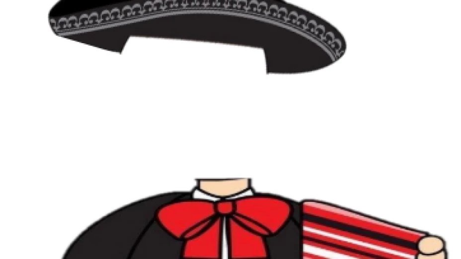 Plantillas personajes mexicanos para poner caras septiembre