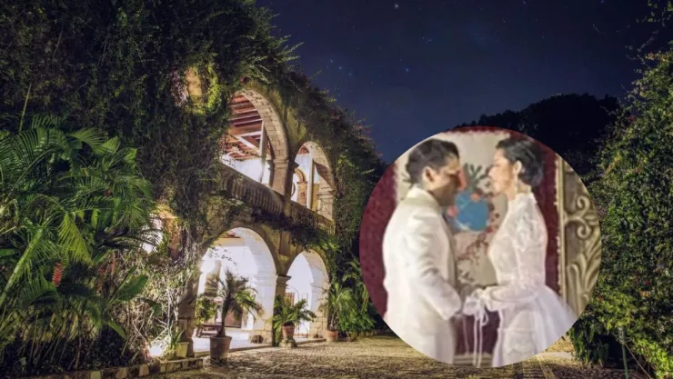 Hacienda San Gabriel de las Palmas donde se casaron Ángela Aguilar y Nodal