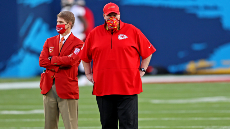 Andy Reid, head coach del Kansas City