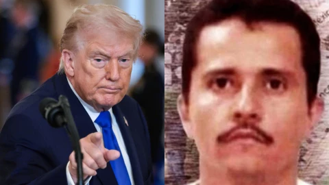 Trump reacciona a muerte de “El Mencho”